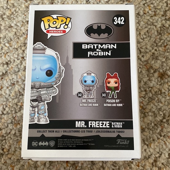 Mr. Freeze Batman & Robin Funko Pop! #342 - Picture 2 of 4